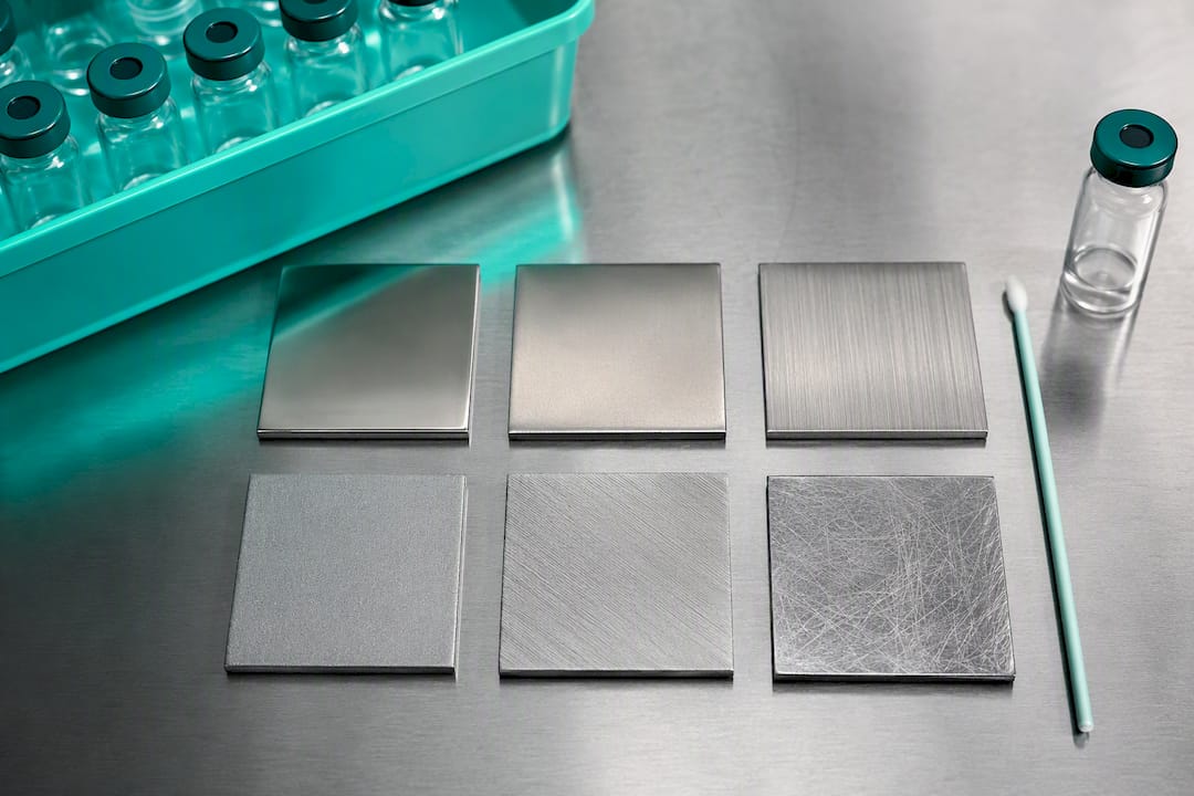 Stainless steel coupons for recovery study testing