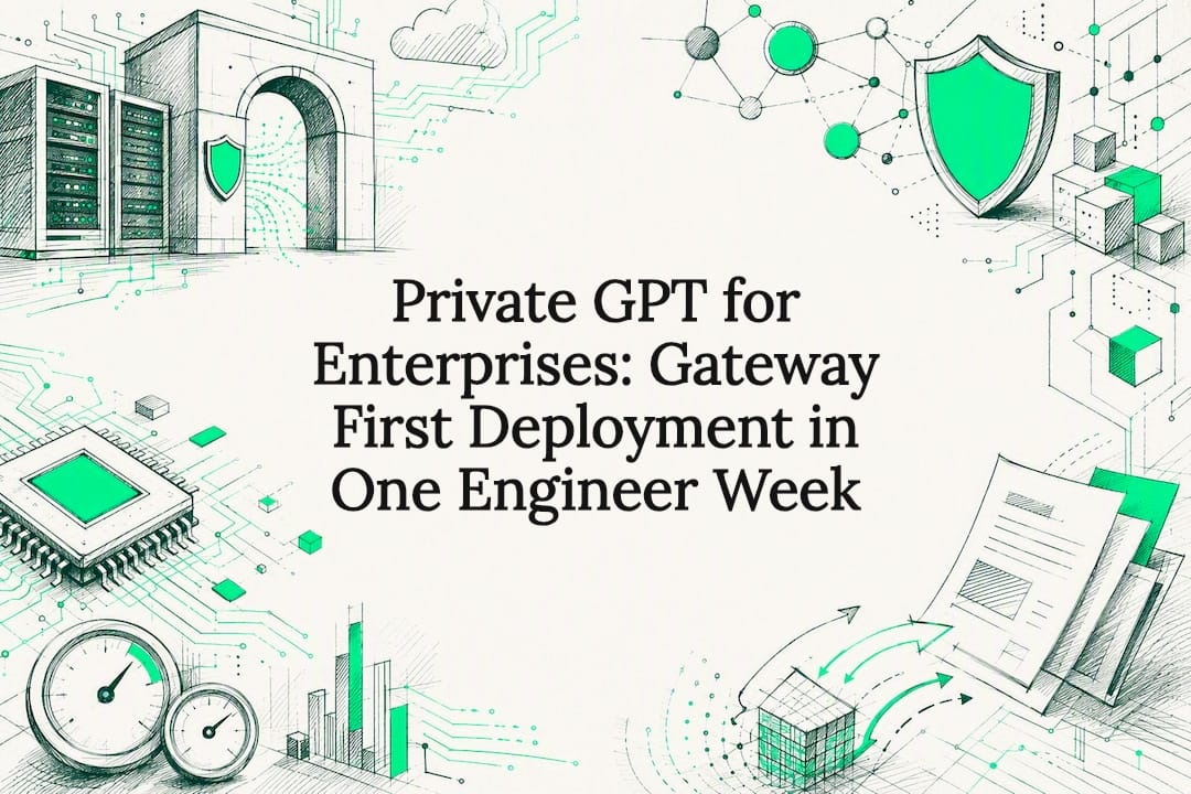 Private GPT for Enterprises: Gateway First Deployment in One Engineer Week