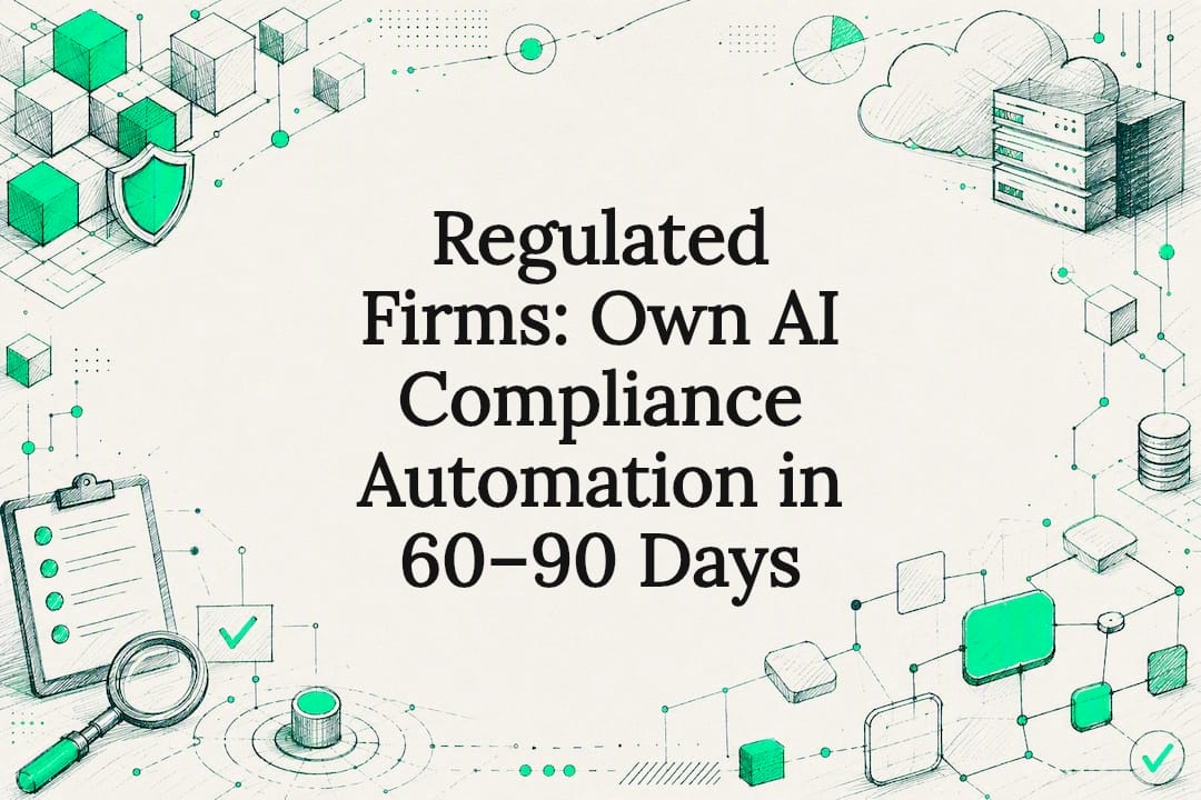 Regulated Firms: Own AI Compliance Automation in 60–90 Days