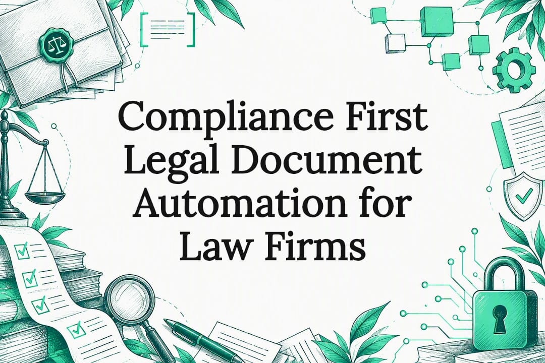 Compliance First Legal Document Automation for Law Firms