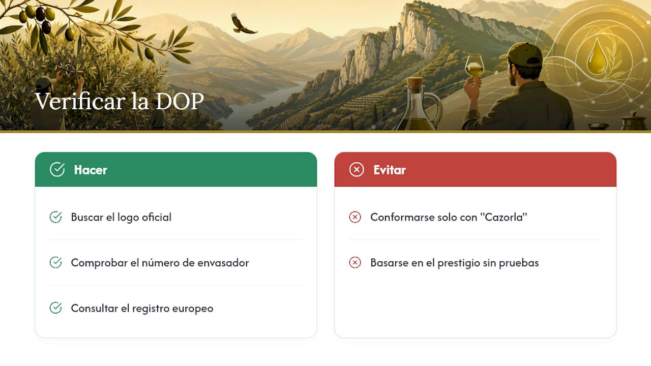 La DOP como garantía de identidad, no solo de marketing — overview diagram