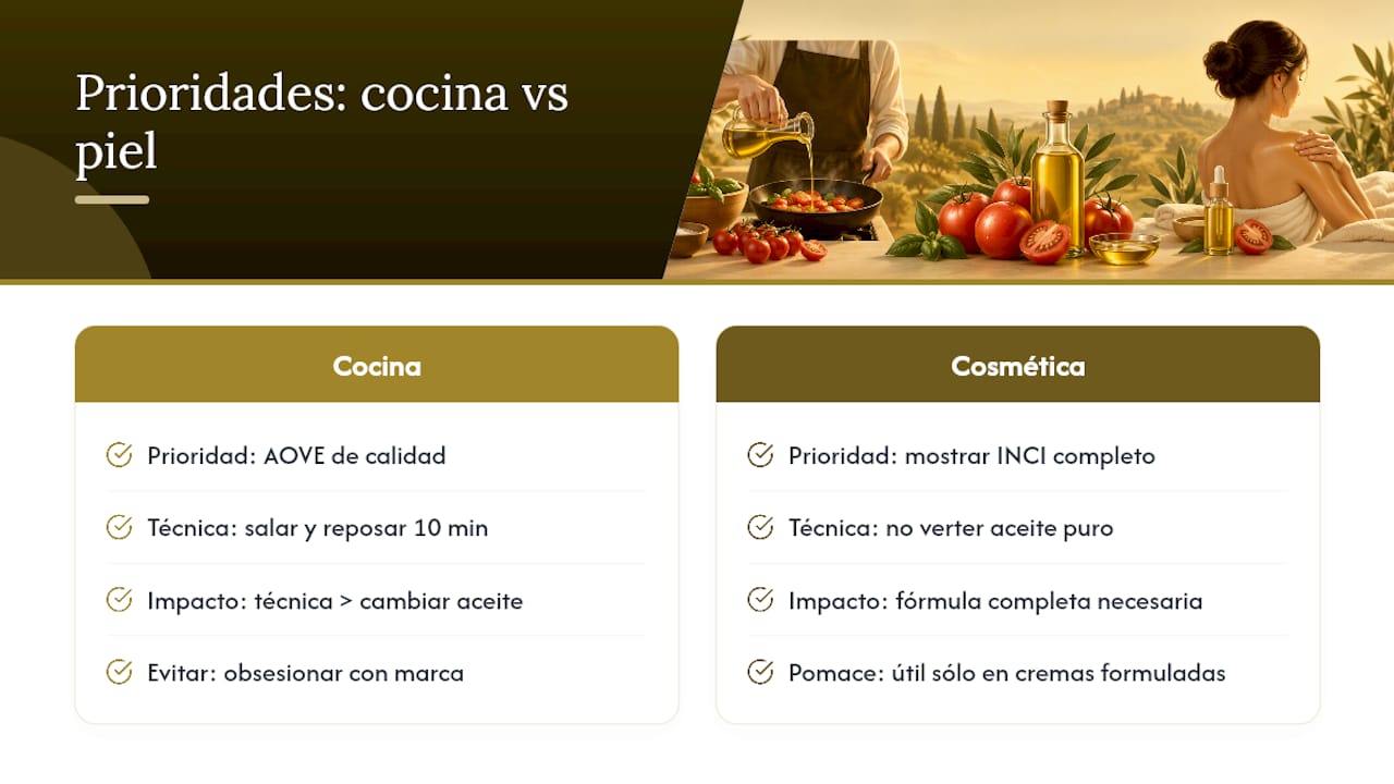 La técnica importa más que la etiqueta — overview diagram