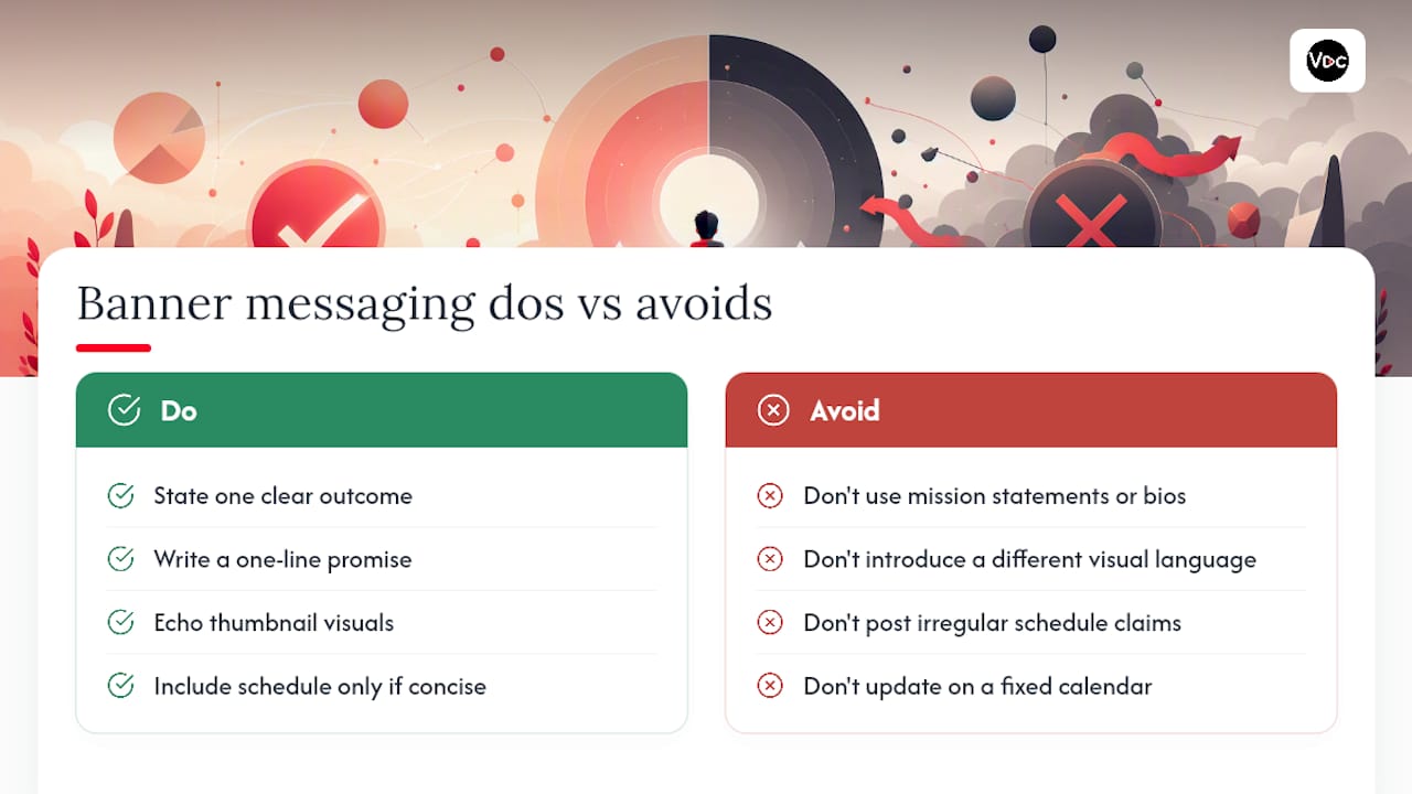 How Do You Make Your Banner Message Actually Land? — overview diagram