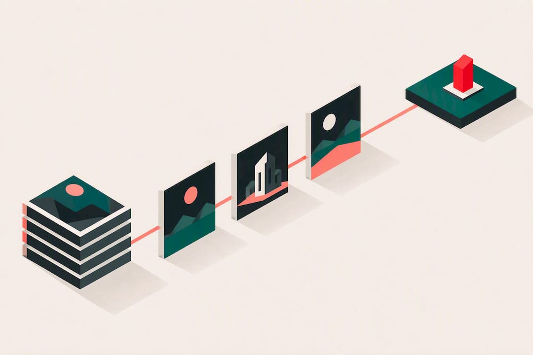 Isometric scene cards aligned to runtime