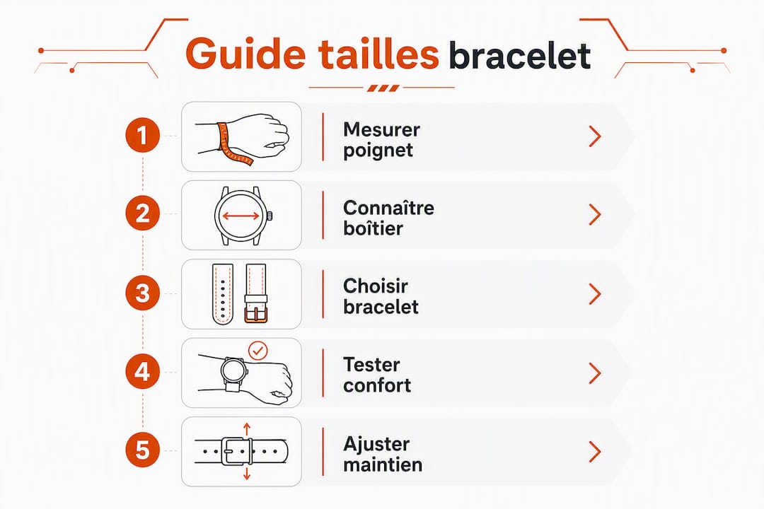 Tout savoir sur le choix de la taille idéale pour votre bracelet Apple Watch : notre guide illustré
