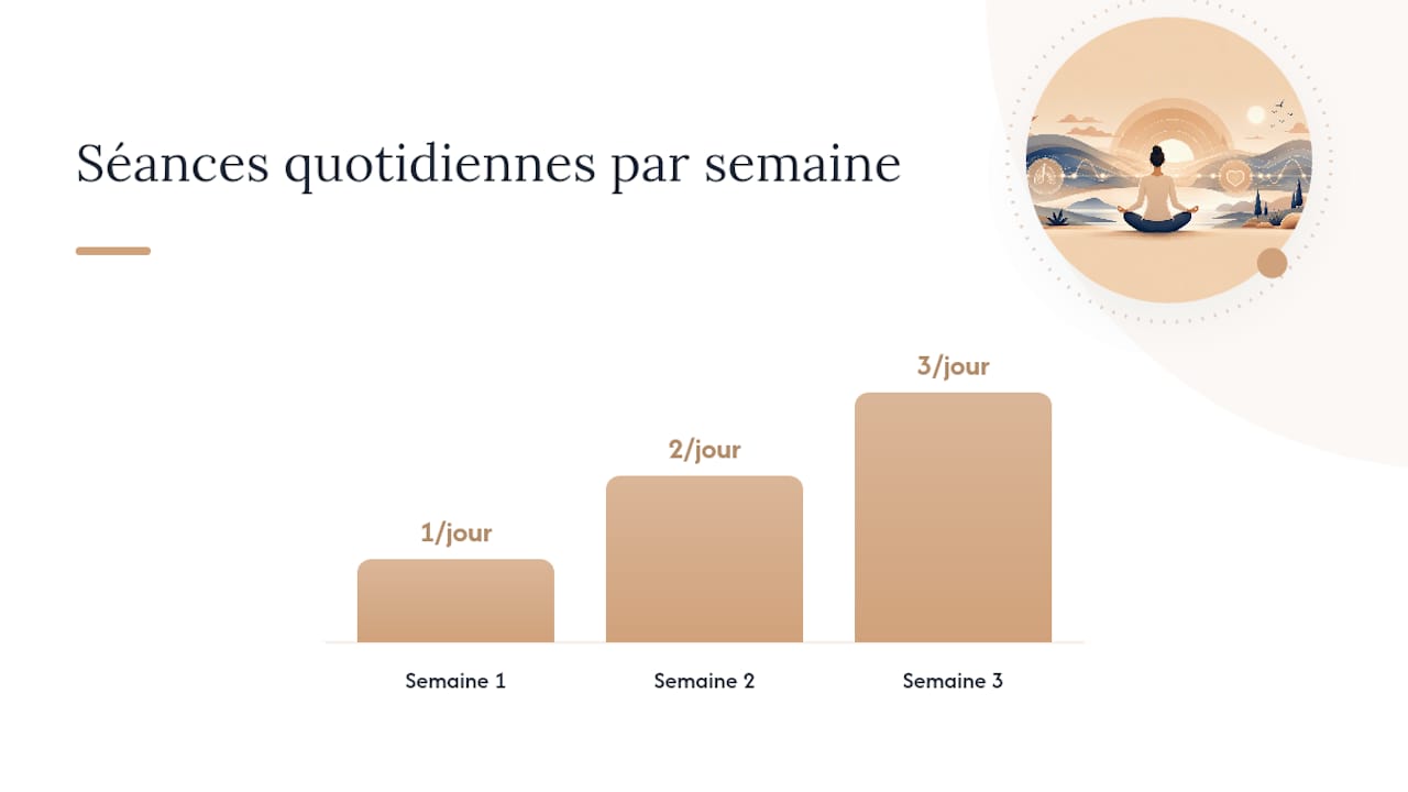 Comment ancrer la pratique en 21 jours ? — overview diagram
