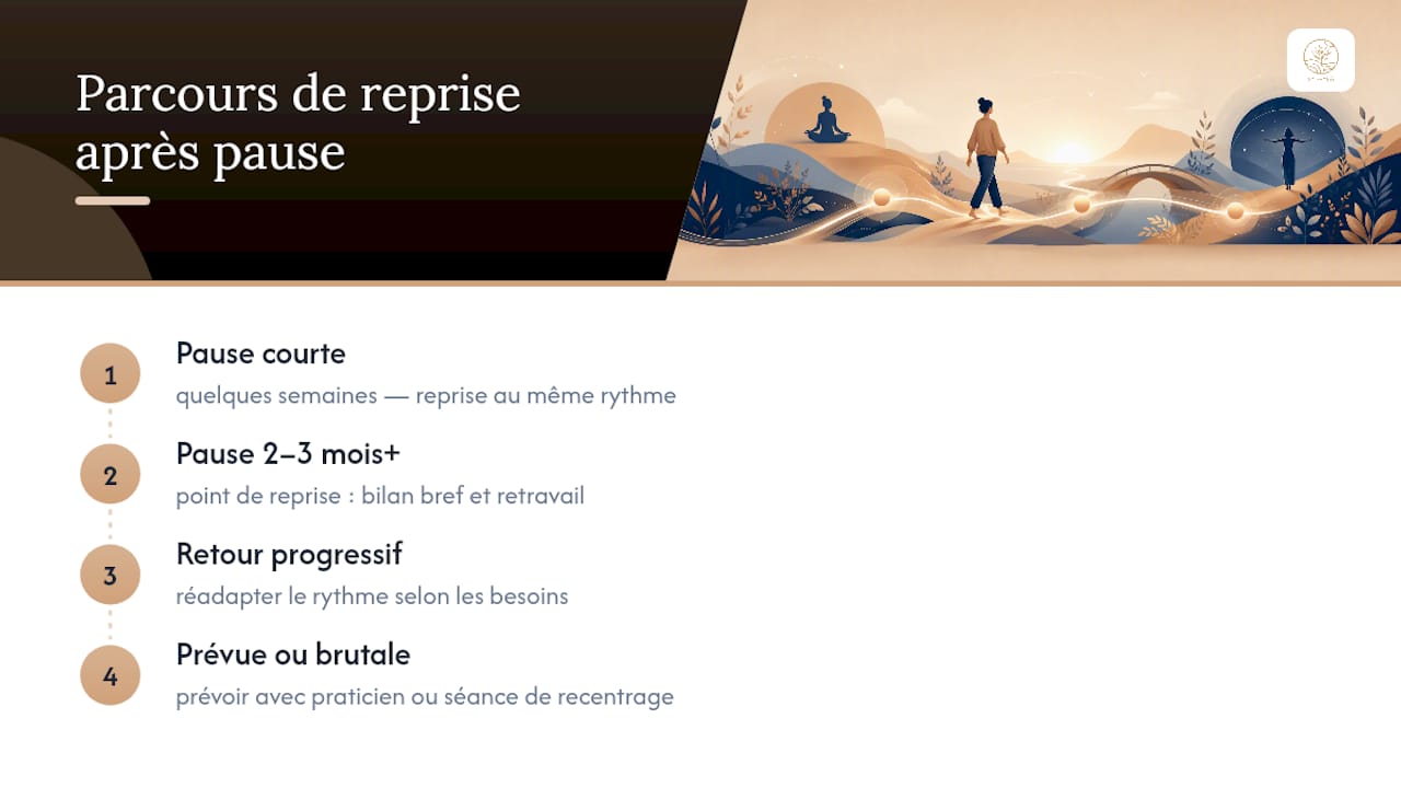 Programme de reprise après une pause en sophrologie