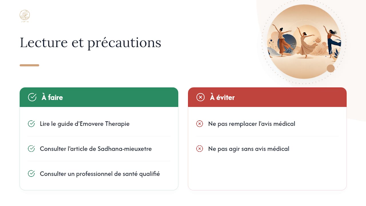 Pour aller plus loin sur la danse mouvement thérapie — overview diagram