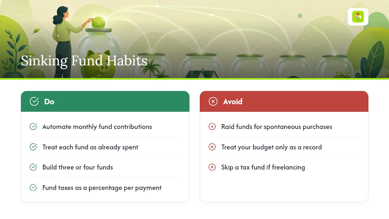 The case for sinking funds that most guides miss — overview diagram