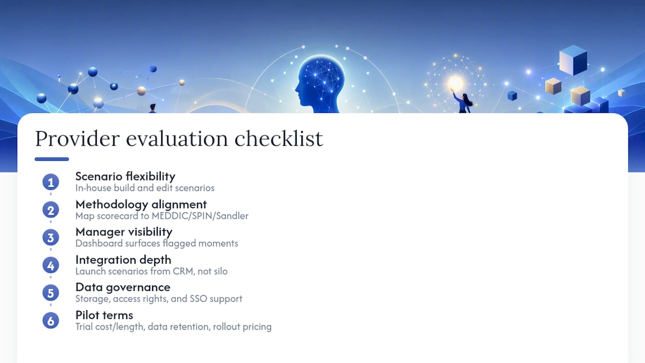 Six criteria for evaluating AI roleplay providers