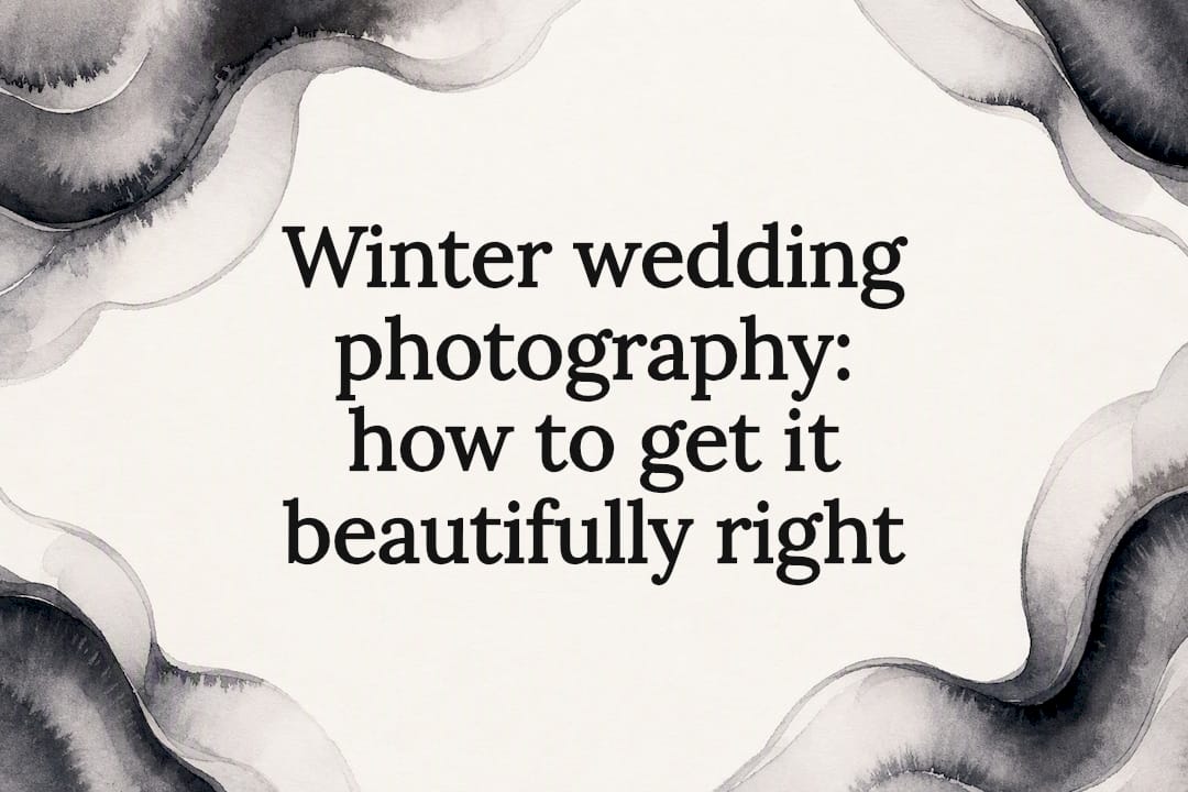 Decorative editorial title card illustration