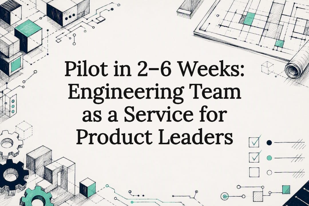 Decorative engineering team title card