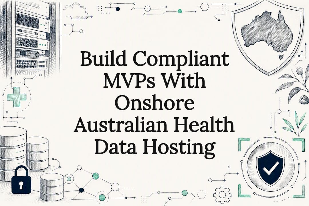 Decorative Australian health data hosting title card