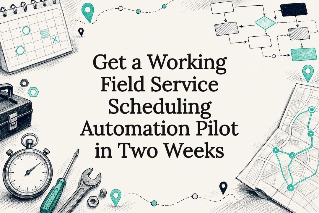 Scheduling automation pilot title card