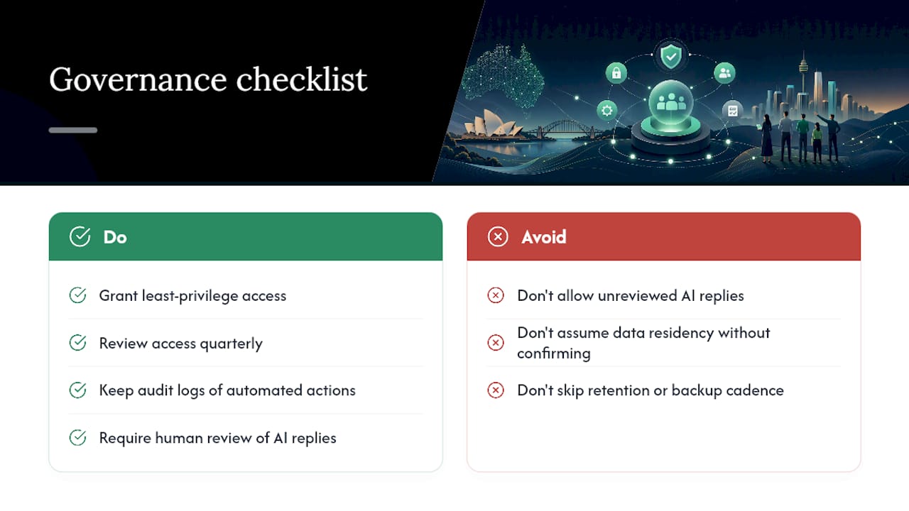 What Governance and Data Residency Steps Matter Most? — overview diagram