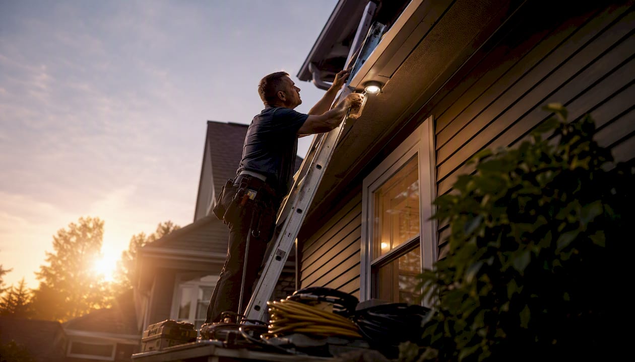Skip the DIY Kit: Why Permanent Roofline Lighting Needs a Pro