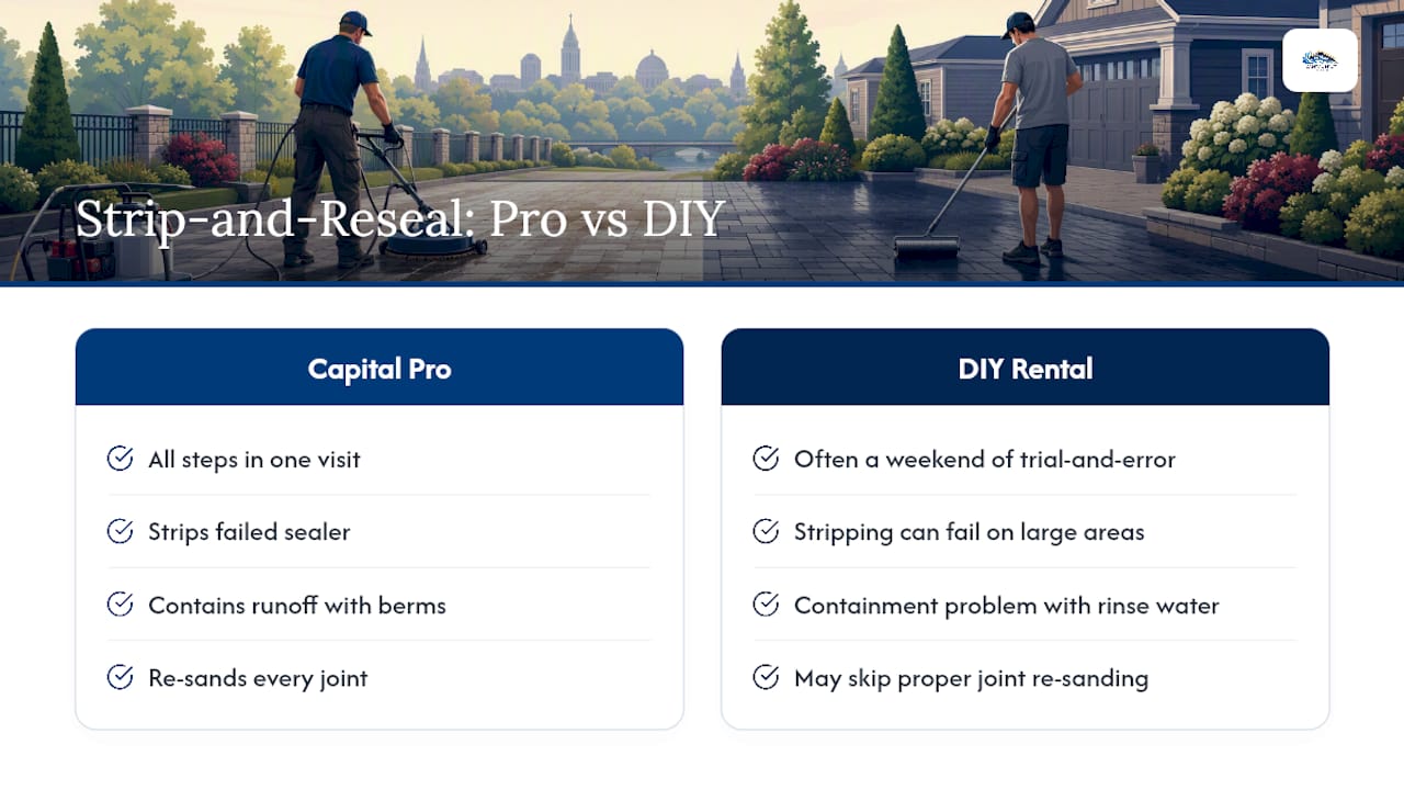 Skip the Guesswork: Let Capital Pro Handle the Strip and Reseal — overview diagram