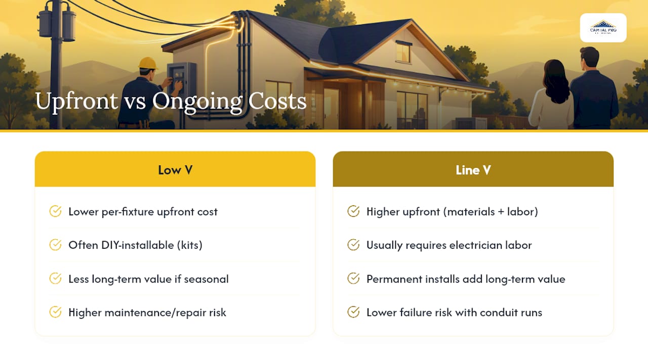 Cost Comparison: Setup and Ongoing Operating Expenses — overview diagram