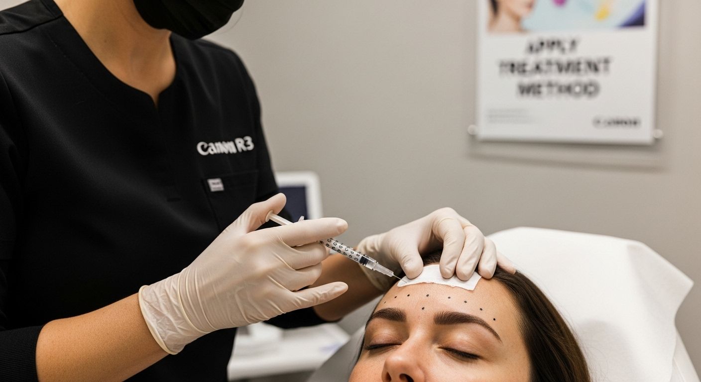 botox glabellar lines injection