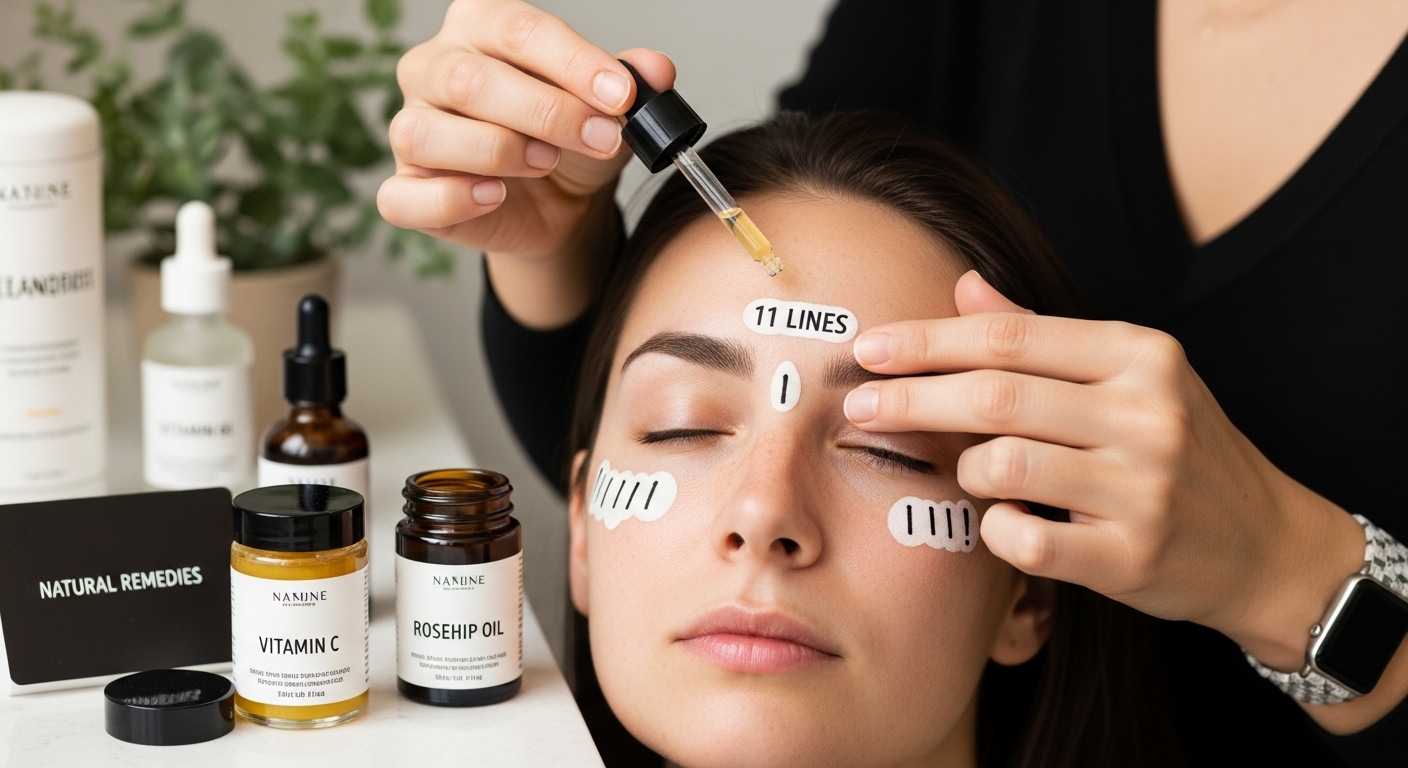 How to Get Rid of 11 Lines on Forehead Naturally 1 natural remedies 11 lines