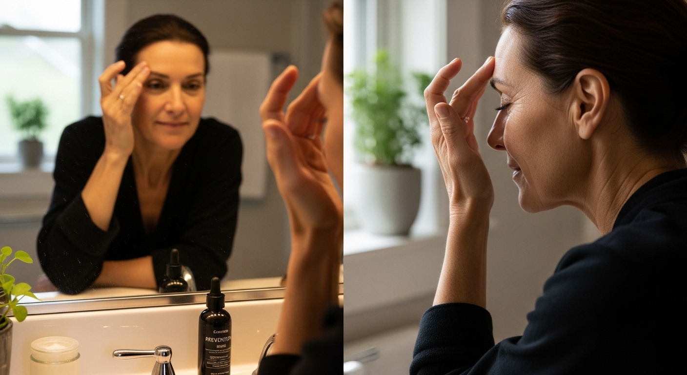 What is Best for Forehead Wrinkles? Understanding Solutions 2 forehead wrinkle prevention skincare