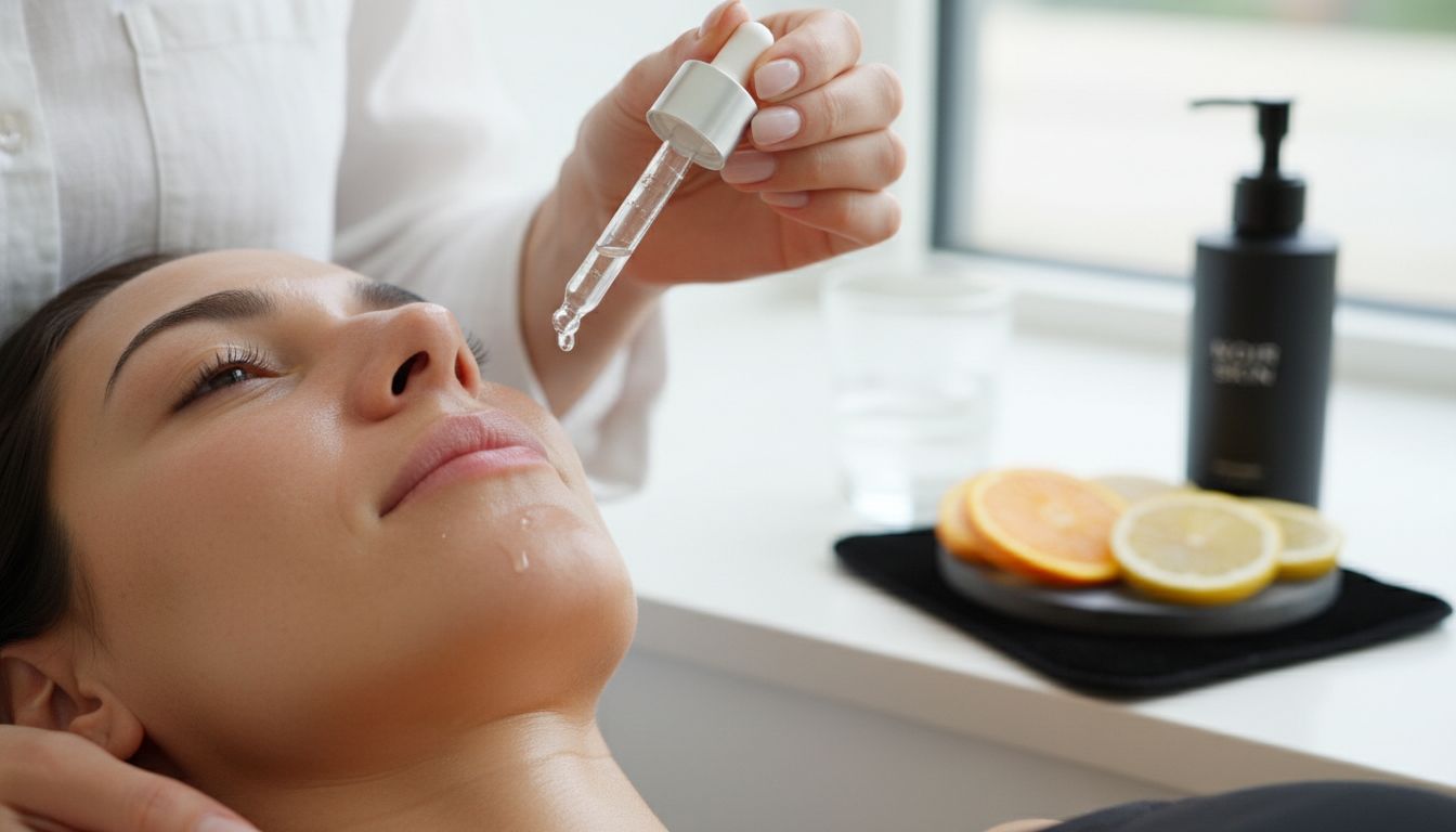 Step-by-Step Guide to Treating Marionette Lines Naturally 1 applying natural serum