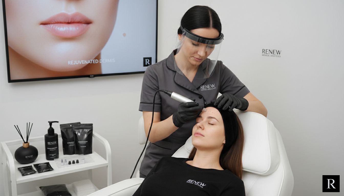 Forehead Wrinkle Solutions: Complete Guide for Women 2 forehead wrinkle microneedling