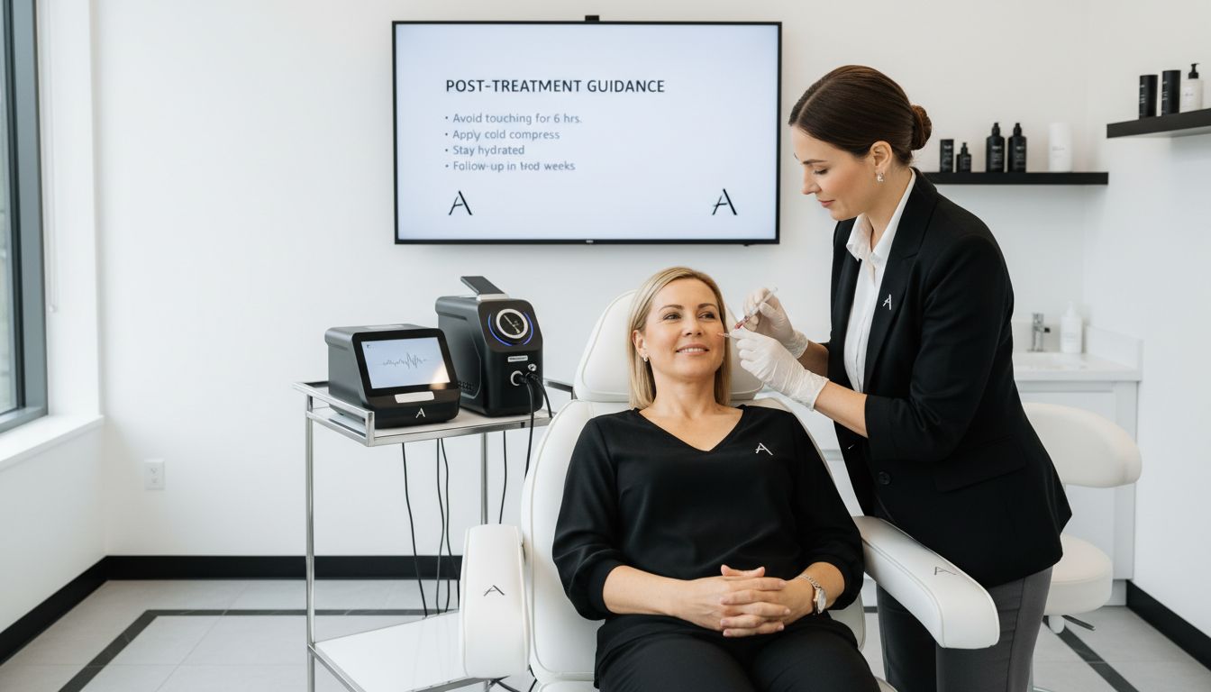 aesthetic treatment procedure