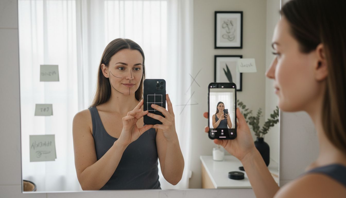 How to Improve Facial Contours Naturally in London 2 facial self assessment home