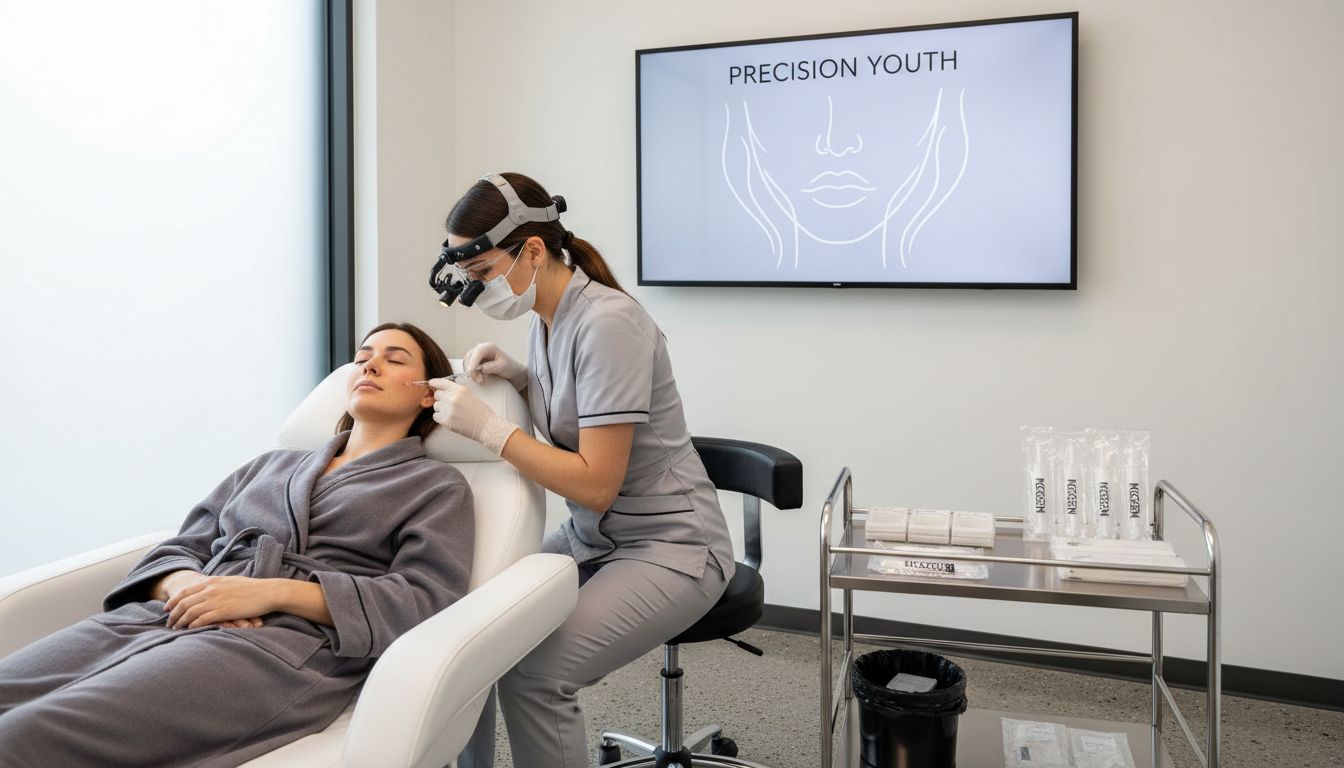 What Is Anti-Ageing Treatment? Complete Overview 1 Practitioner performing non-surgical facial procedure