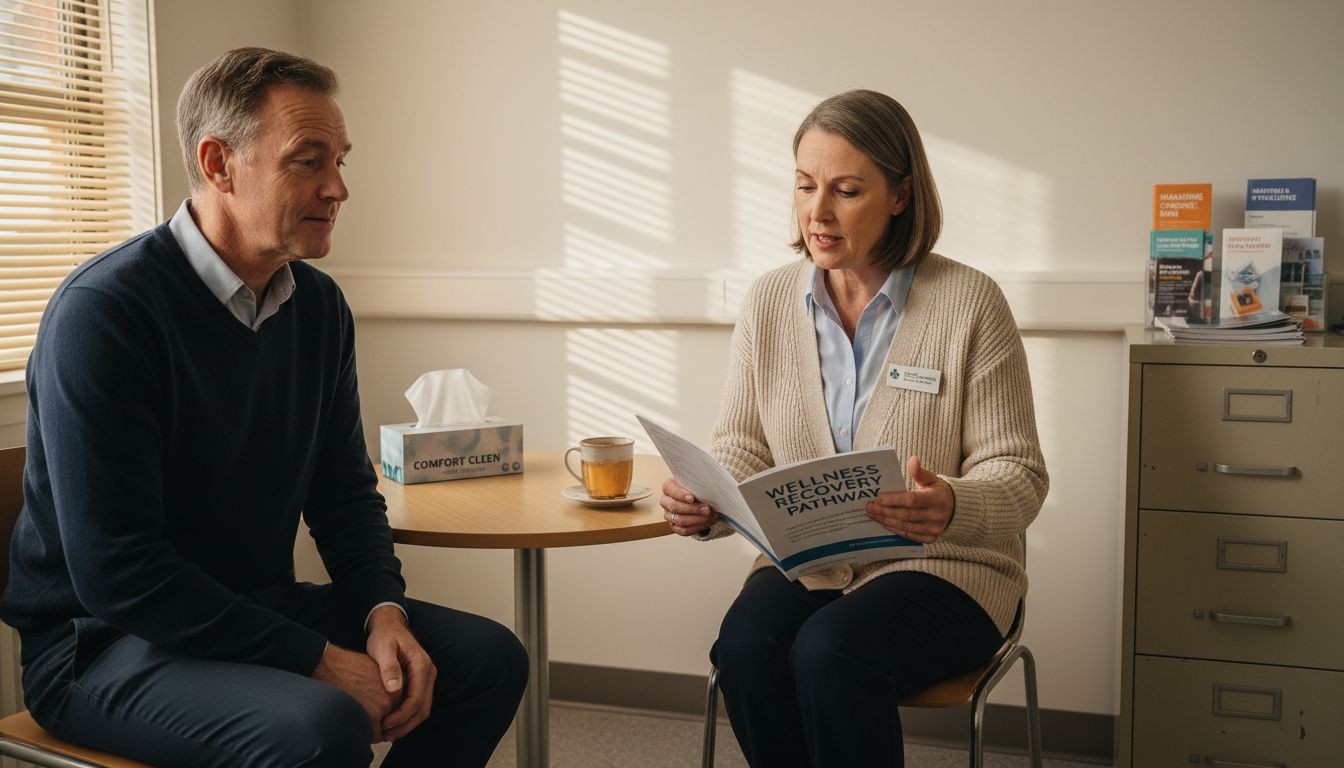 How to Select Anti-Aging Treatments Naturally for You 1 Patient consulting with skincare clinician