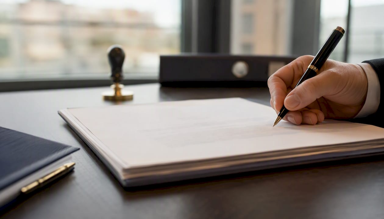 Eigenhändige Unterschrift unter dem notariell beurkundeten GmbH-Gesellschaftsvertrag