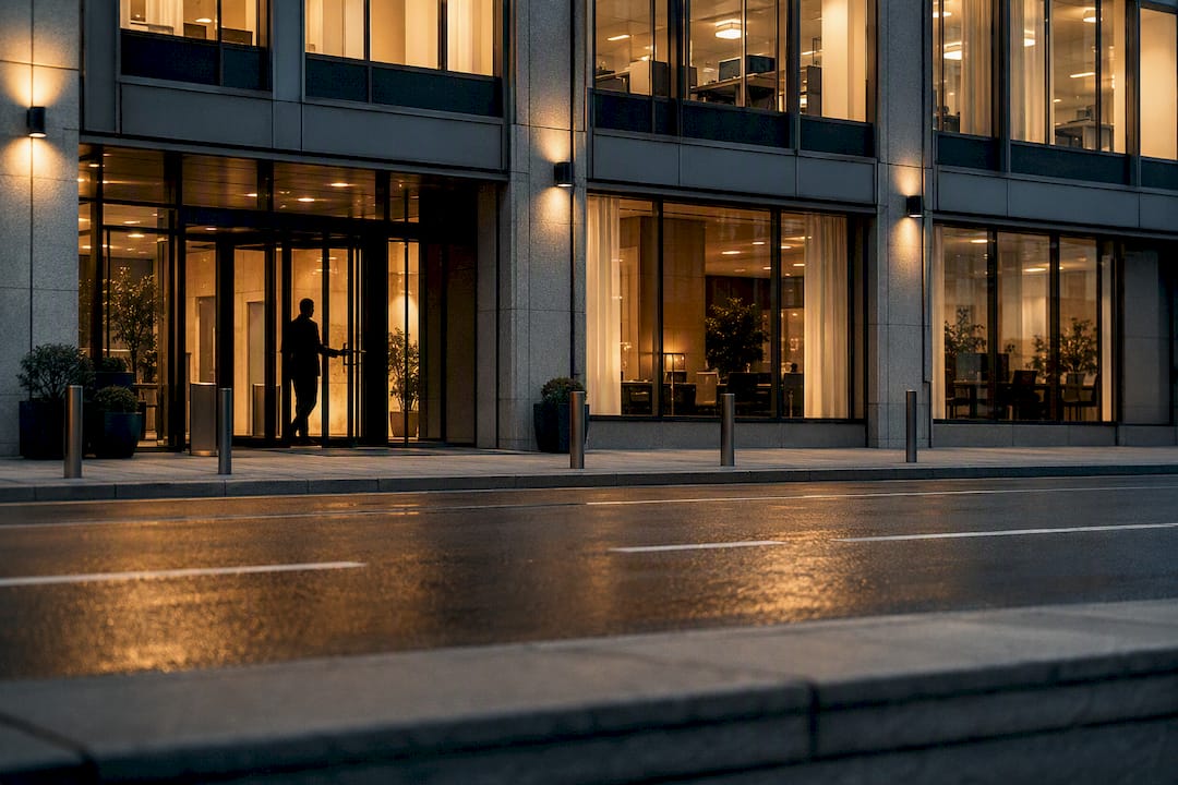 Gewerbegebäude mit vermieteten Büroflächen