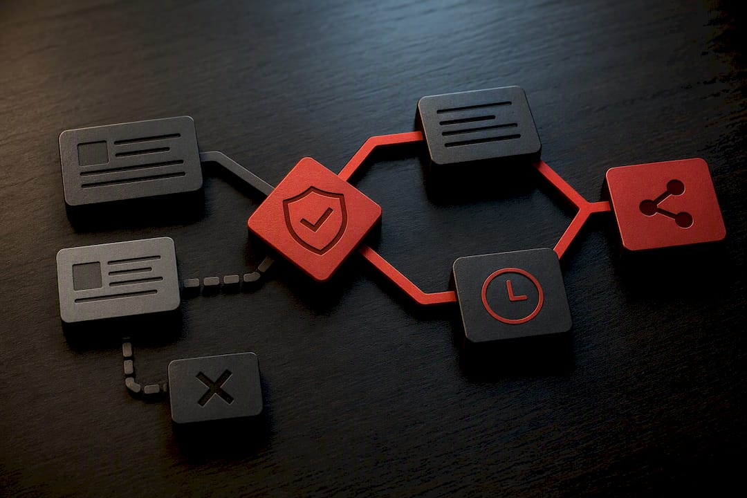 Summary moving through a verification path