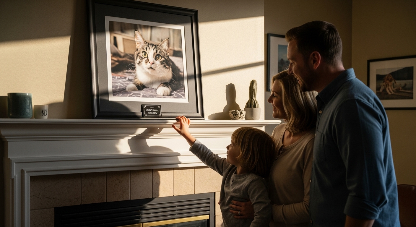 family pet portrait