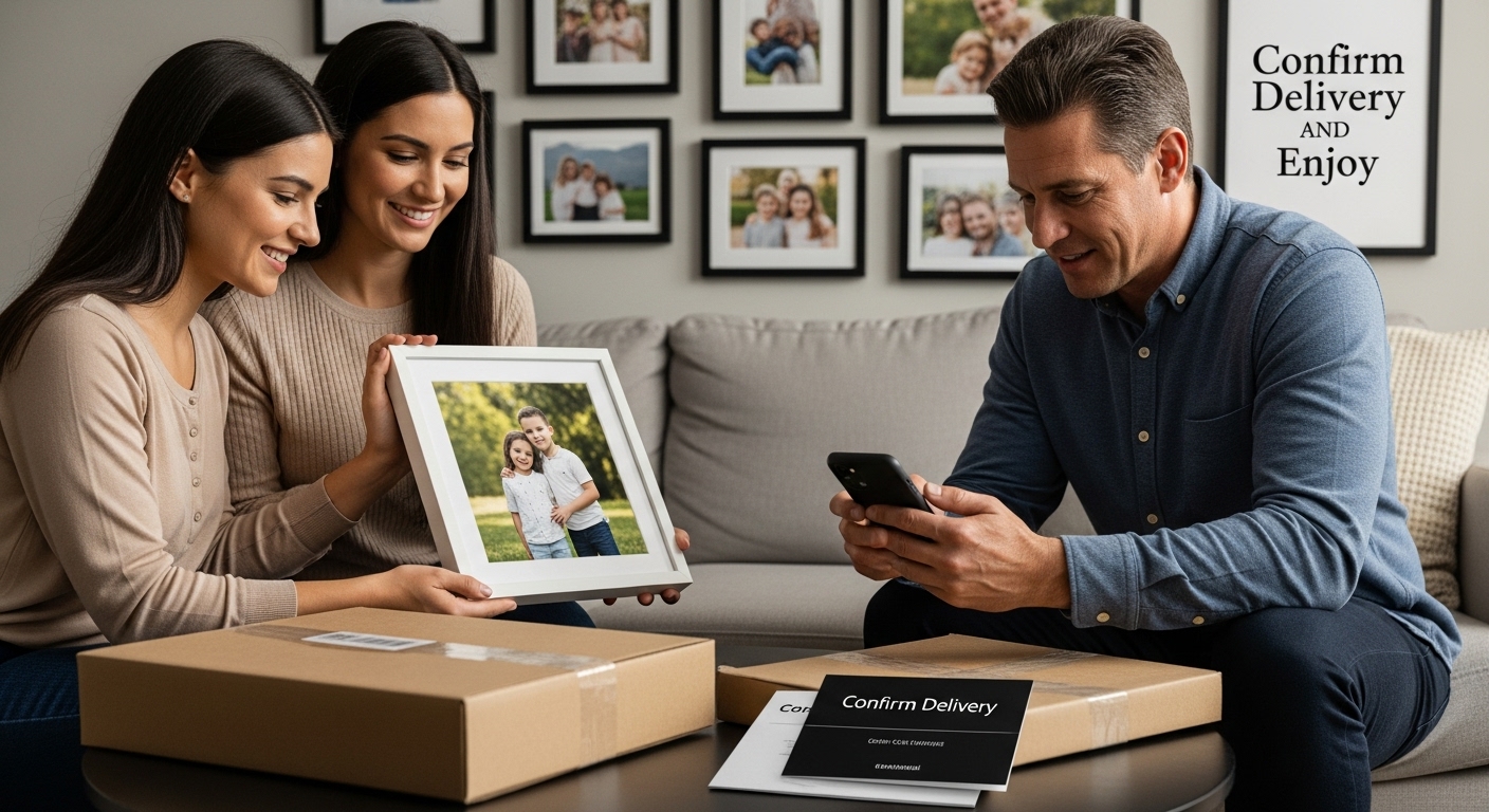 portrait delivery inspection