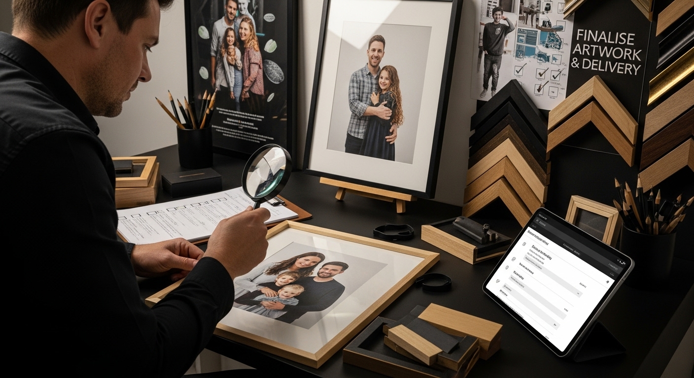 portrait finalisation checklist
