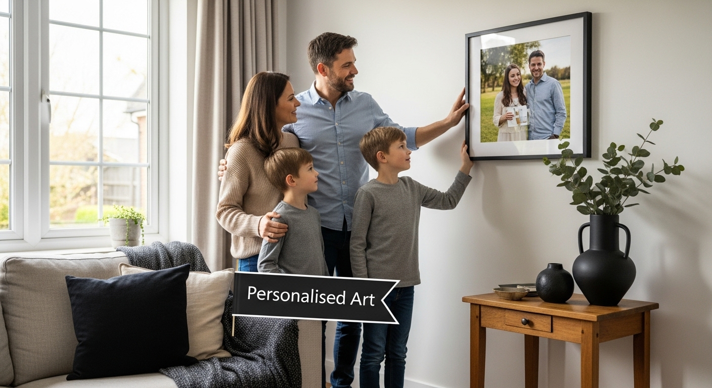 personalised family portrait