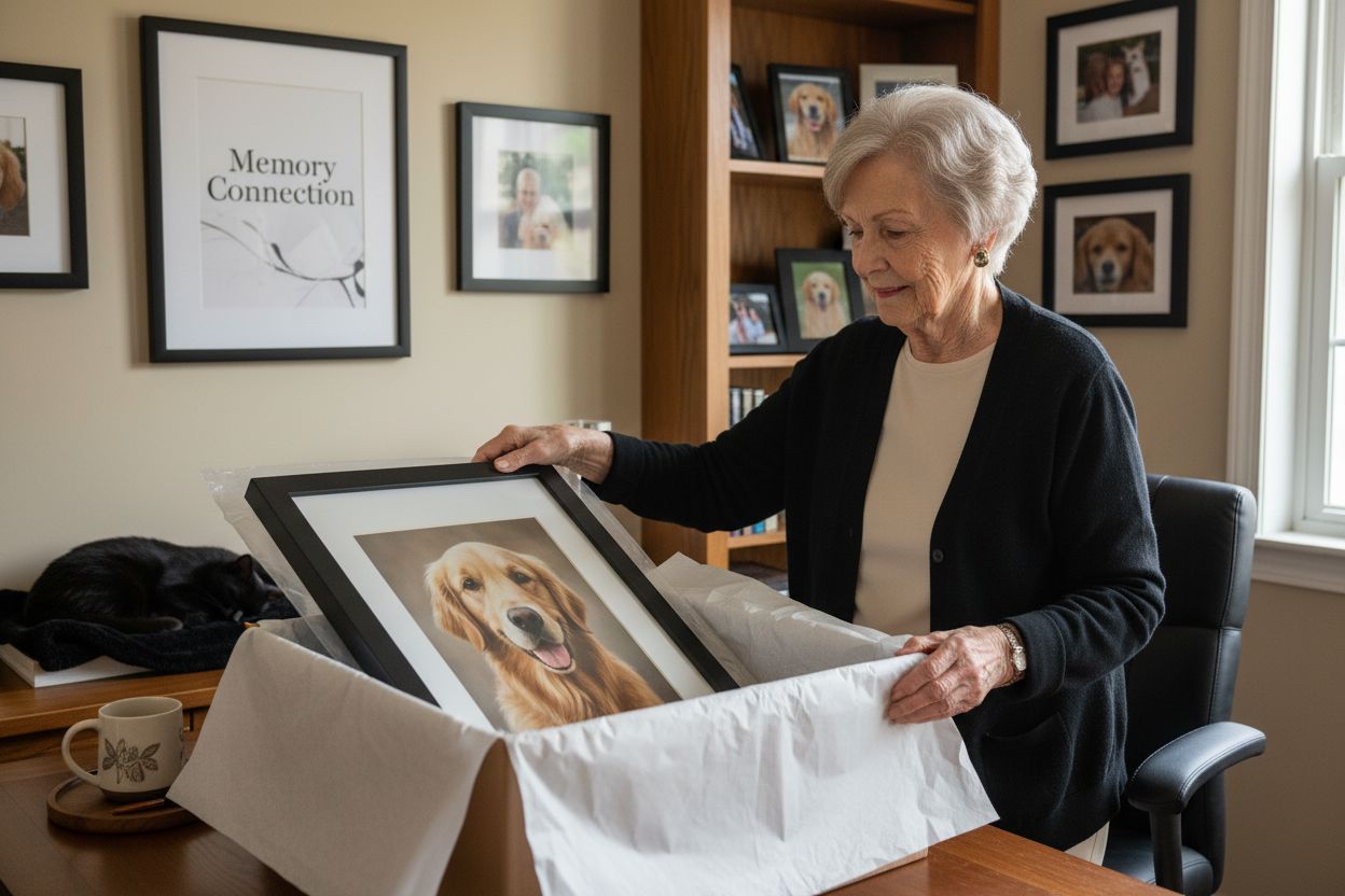 pet portrait emotional preservation