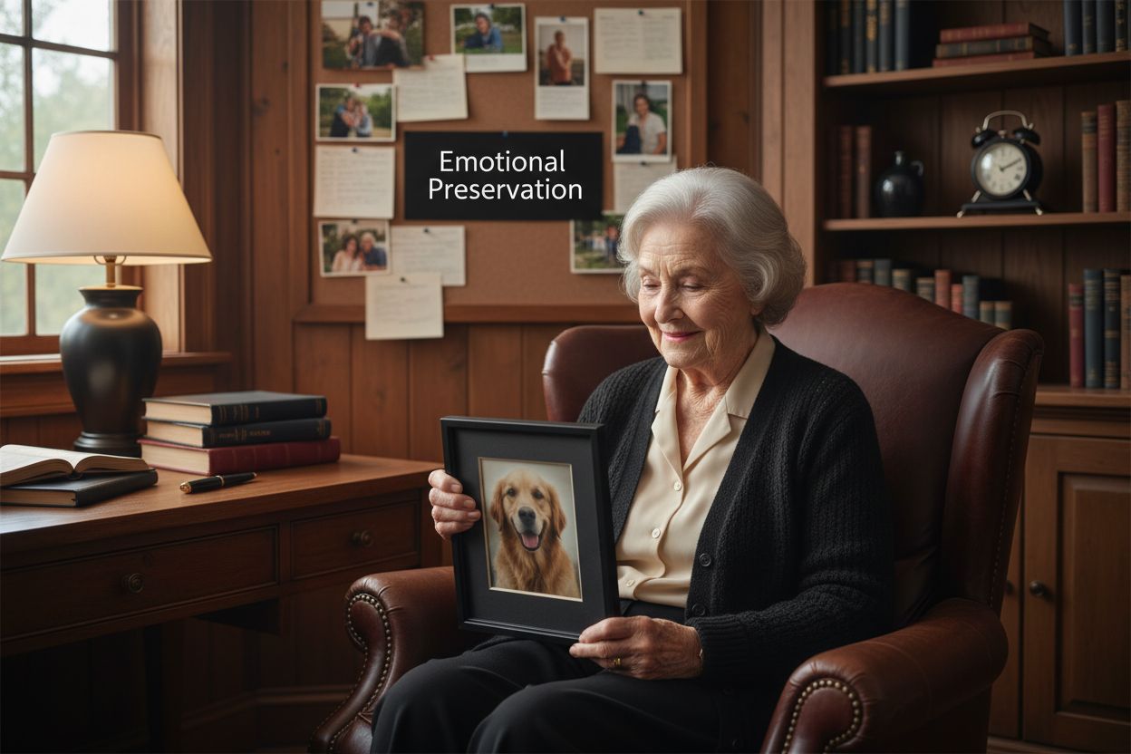 pet portrait memory keepsake