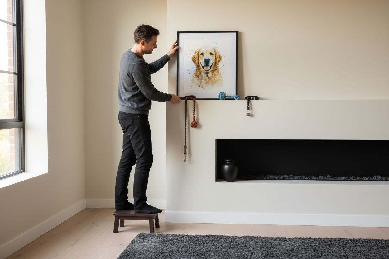 pet portrait display