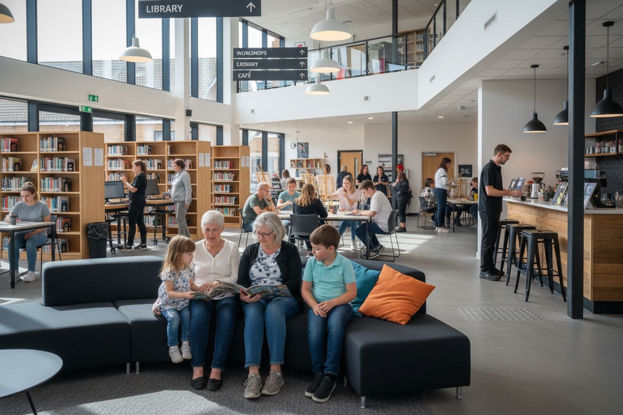 community hub interior