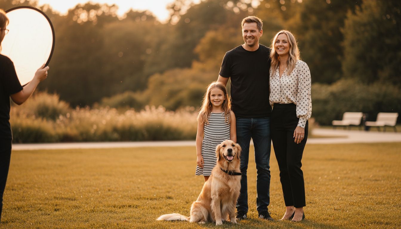 natural light portrait session