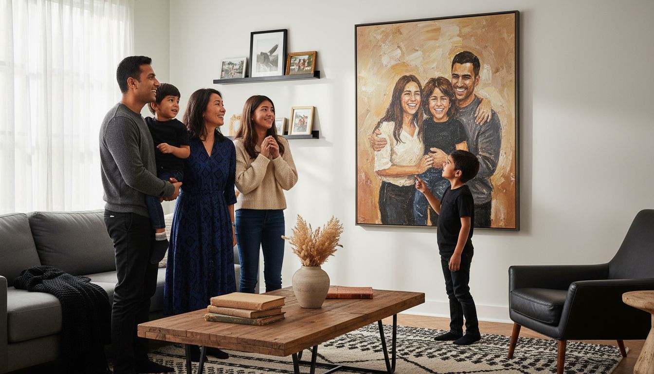 family custom portrait