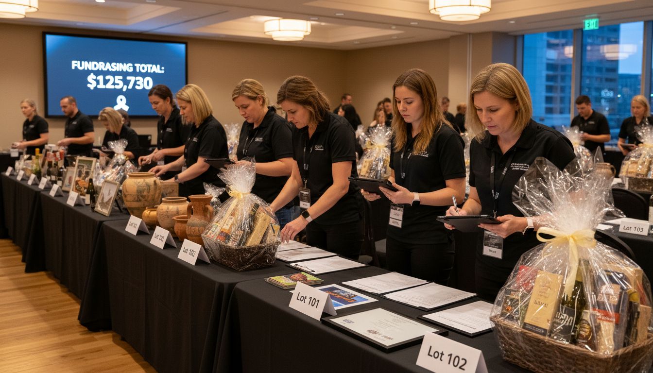 charity auction volunteers