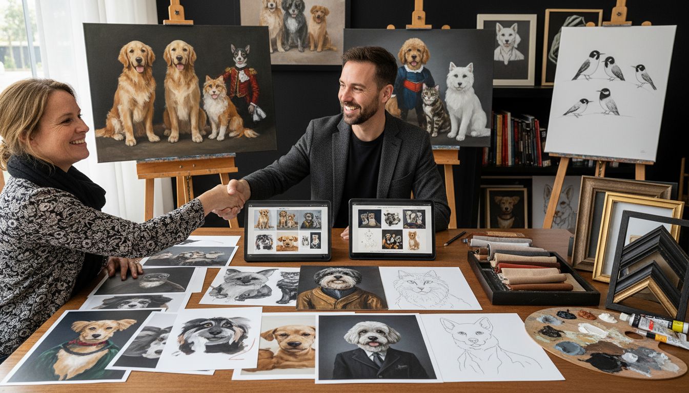 pet portrait consultation