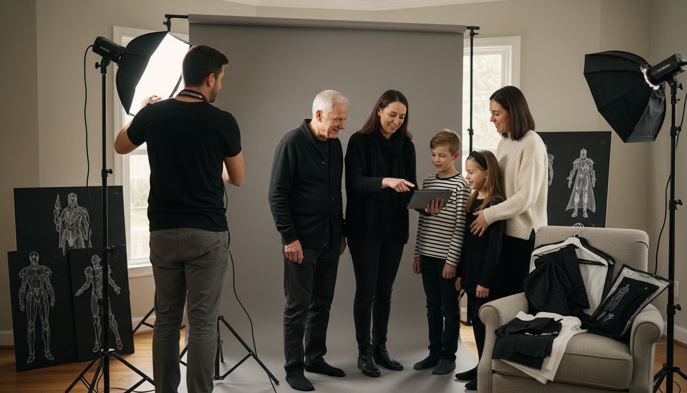 portrait session preparation