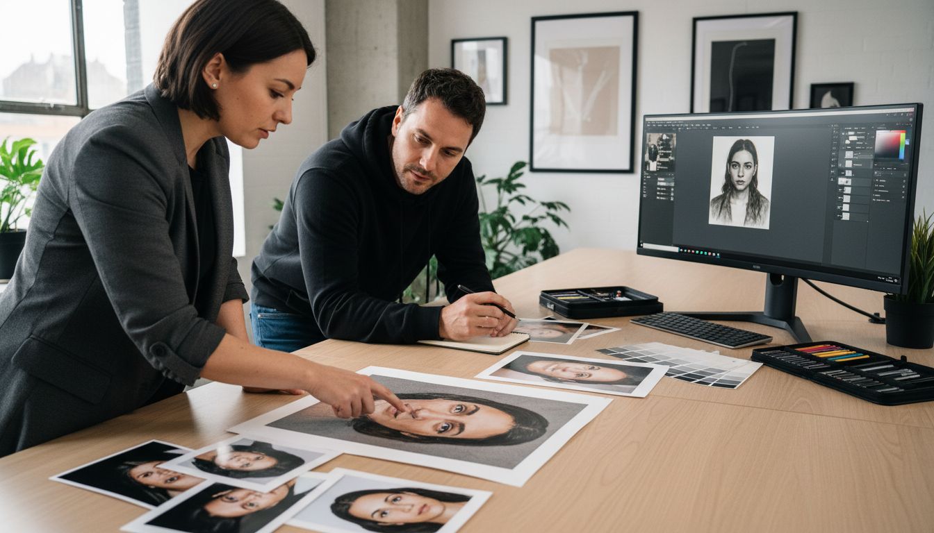 review portrait draft