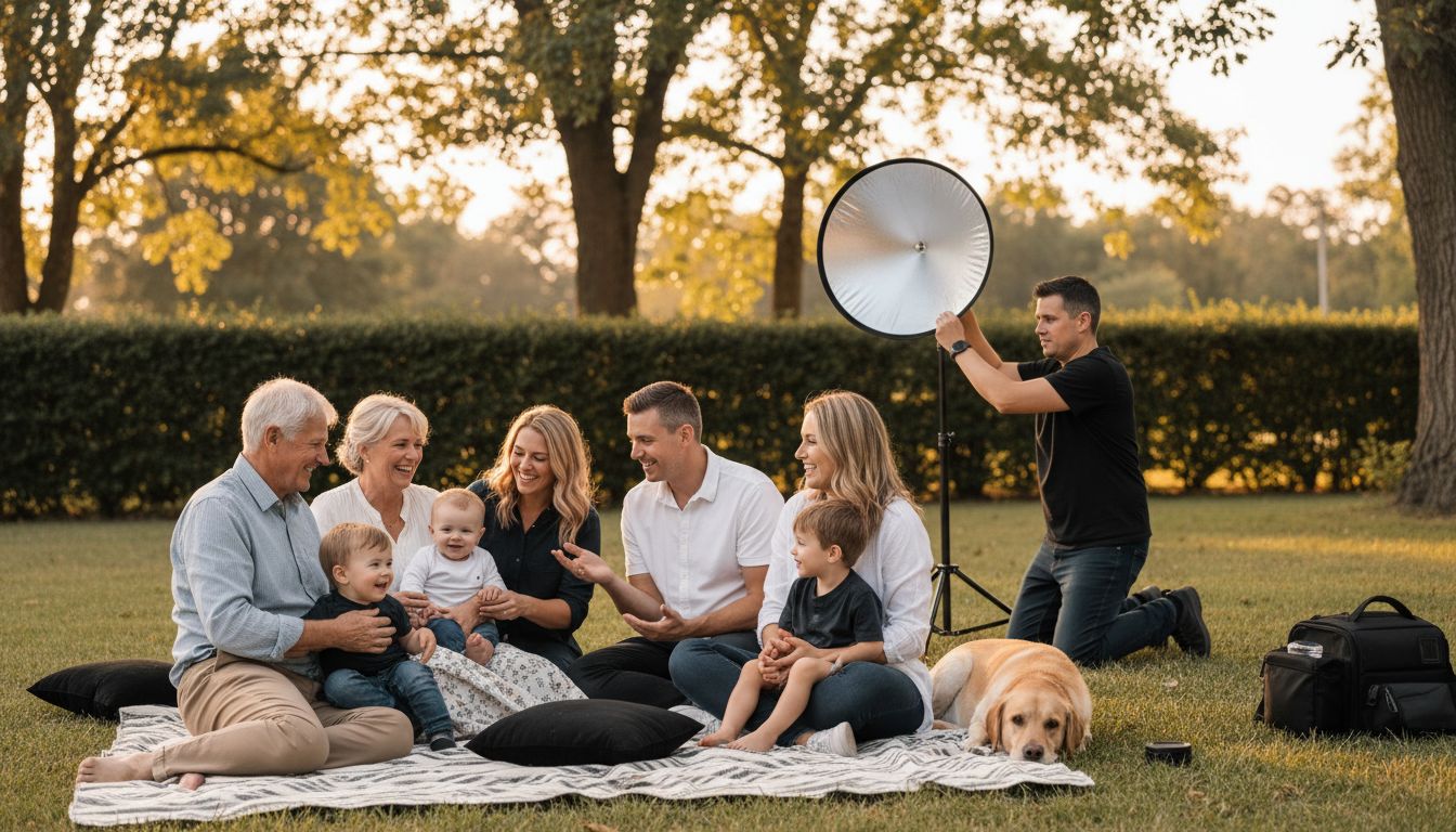 outdoor family photo