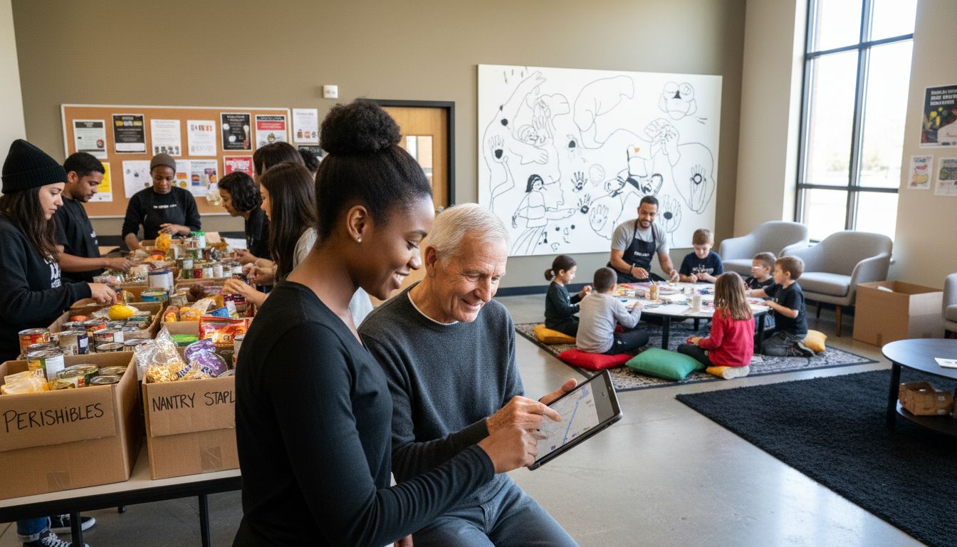 community center volunteering